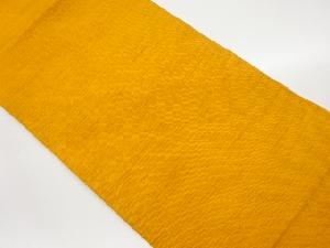 手織り紬横縞模様織出し名古屋帯